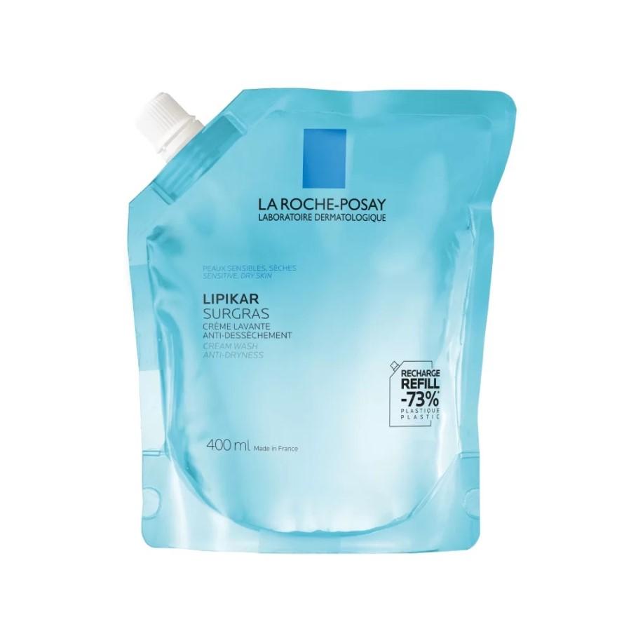 La Roche-posay Lipikar Surgras mycí gel náplň 400ml