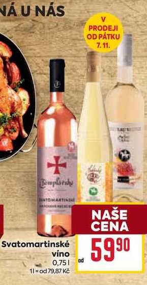 Svatomartinské víno 0,75l