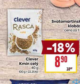 Clever Kmín celý 40 g
