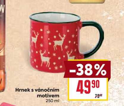 Hrnek s vánočním motivem 250 ml