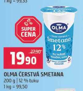 Olma čerstvá smetana 200g