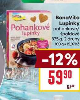 BonaVita Lupínky Pohankové pohankové/ lupinky špaldové 375 g