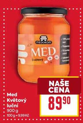 Med Květový luční 900 g 