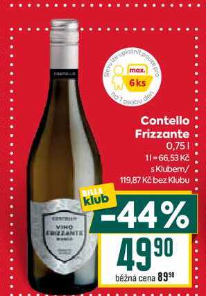Contello Frizzante 0,75l