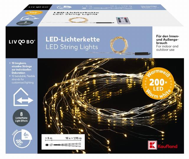 Liv&Bo LED Světelný závěs