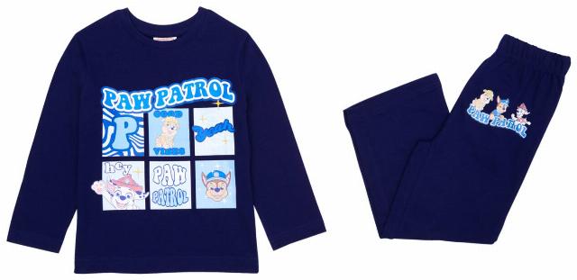 PAW PATROL Pyžamo velikosti: 86/92 - 122/128