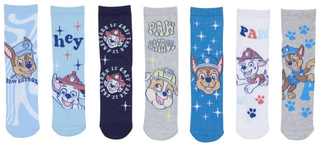 PAW PATROL Ponožky velikosti: 23 - 34