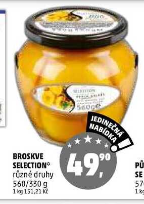 BROSKVE SELECTION, 560 g