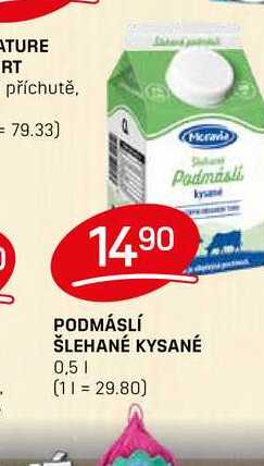 PODMÁSLÍ ŠLEHANÉ KYSANÉ 0,5l