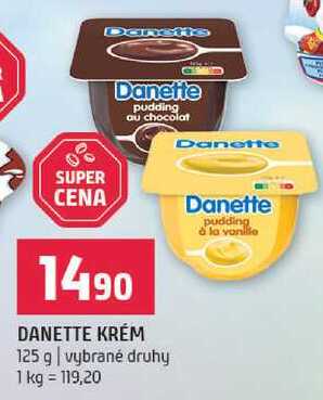 Danette krém 125g