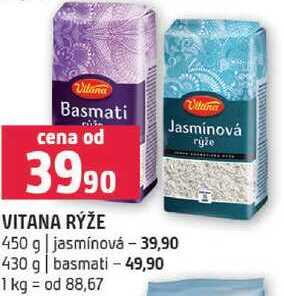 Vitana rýže 430-450g