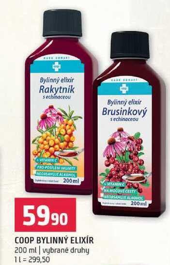 Coop bylinný elixír 200ml