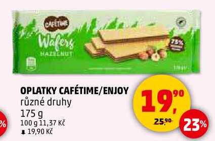 OPLATKY CAFÉTIME/ENJOY, 175 g
