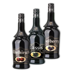 EDELBERRY, EDELCASSIS, EDELKIRSCH, EDELPEACH