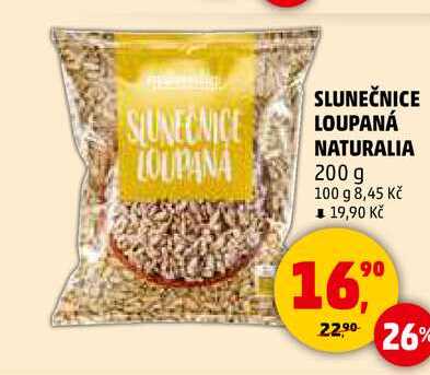 SLUNEČNICE LOUPANÁ NATURALIA, 200 g