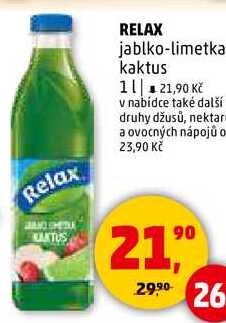 RELAX jablko-limetka kaktus, 1 l