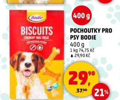POCHOUTKY PRO PSY BODIE, 400 g