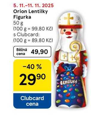 Orion Lentilky Figurka, 50 g