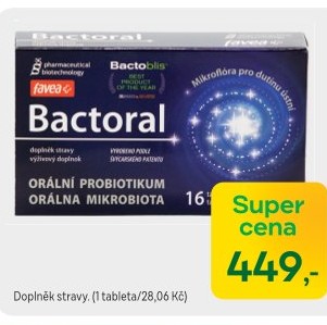 FAVEA BACTORAL 16 tablet