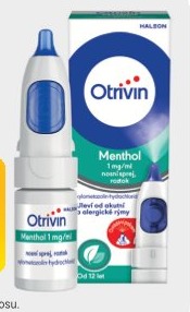OTRIVIN MENTHOL 1 mg/ml 10 ml sprej