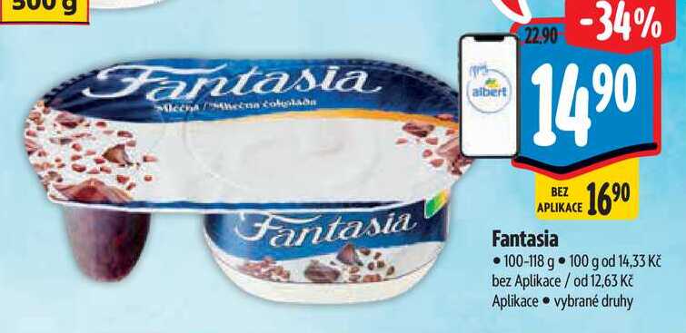 Fantasia, 100-118 g