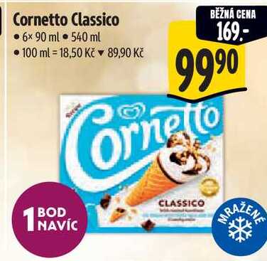 Cornetto Classico, 6x 90 ml •