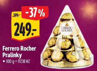 Ferrero Rocher Pralinky, 100 g