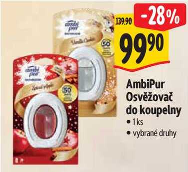AmbiPur Osvěžovač do koupelny, 1 ks