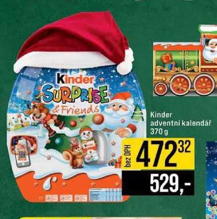 Kinder adventní kalendář 370 g