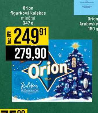 Orion figurková kolekce mléčná 347 g 