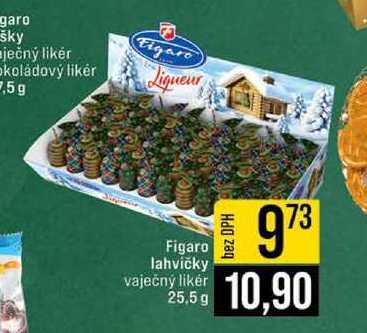 Figaro lahvičky vaječný likér 25,5 g