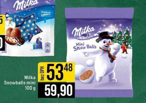 Milka Snowballs mini 100 g