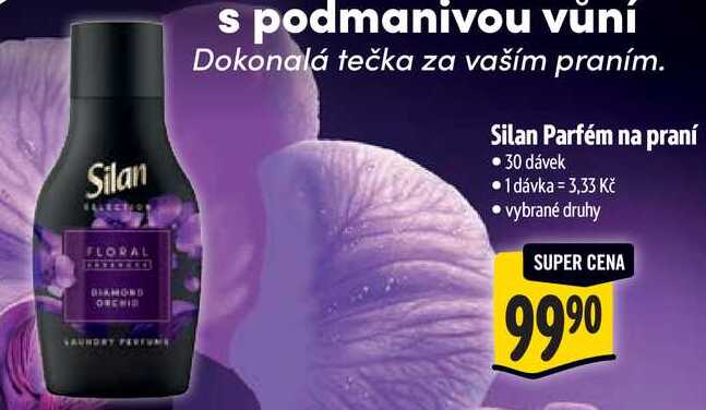 Silan Parfém na praní, 30 dávek 