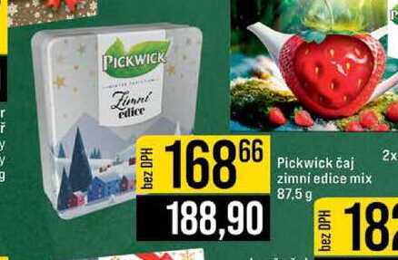 Pickwick čaj zimní edice mix 87,5 g 