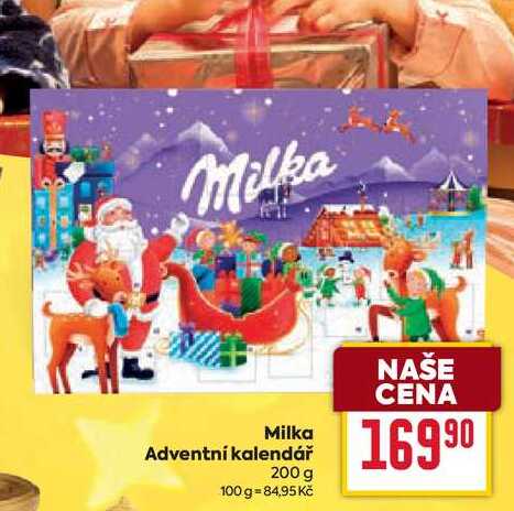 Milka Adventní kalendář 200 g