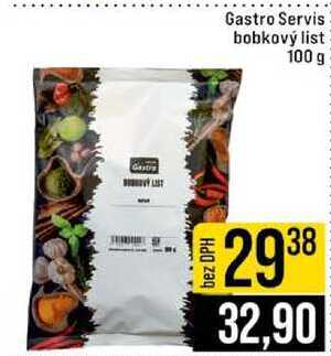 Gastro Servis bobkový list 100 g