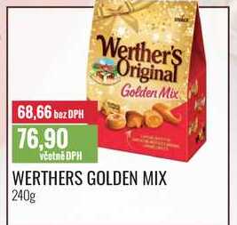 WERTHERS GOLDEN MIX 240g 