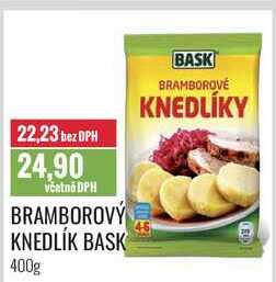 BRAMBOROVÝ KNEDLÍK BASK 400g 