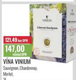 VÍNA VINIUM 3l