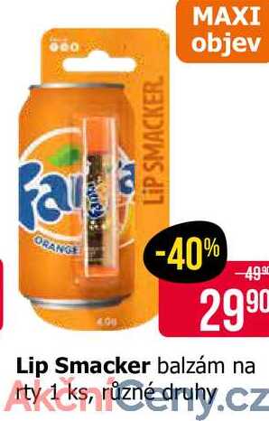 Lip Smacker balzám na rty 1 ks, různé druhy