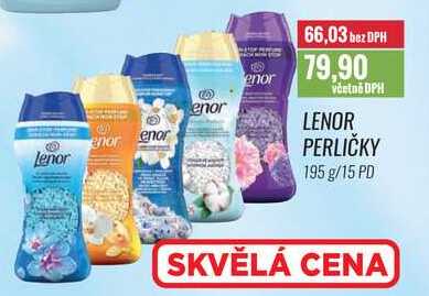 LENOR PERLIČKY 195 g/15 PD
