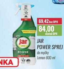 JAR POWER SPREJ 800ml
