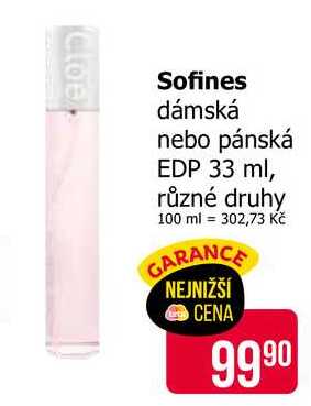 Cloe Sofines dámská nebo pánská EDP 33 ml, různé druhy 
