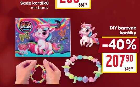 DIY barevné korálky