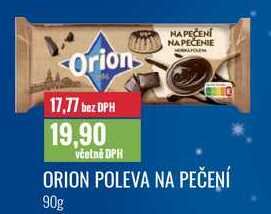 ORION POLEVA NA PEČENÍ 90g 