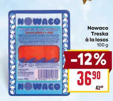 Nowaco Treska à la losos 100g