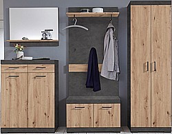 Předsíňová sestava BRISTOL - 6 Šatní skříň