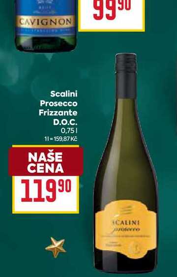 Scalini Prosecco Frizzante D.O.C. 0,75l