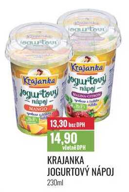 KRAJANKA JOGURTOVÝ NÁPOJ 230ml