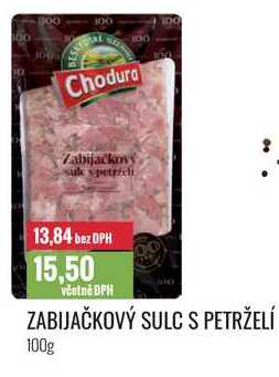 ZABIJAČKOVÝ SULC S PETRŽELÍ 100g